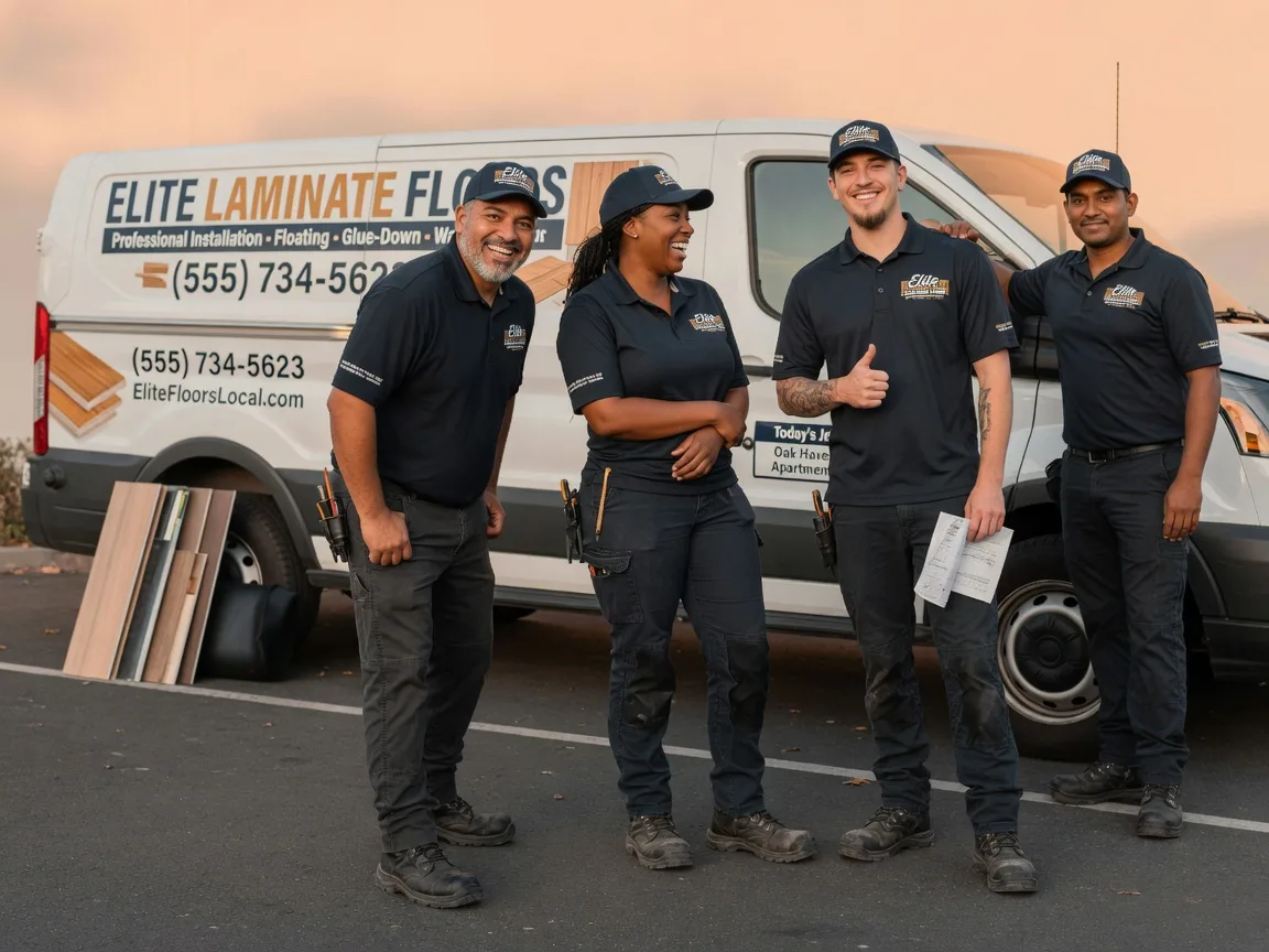 Laminate flooring installation company in Cranfills Gap, TX